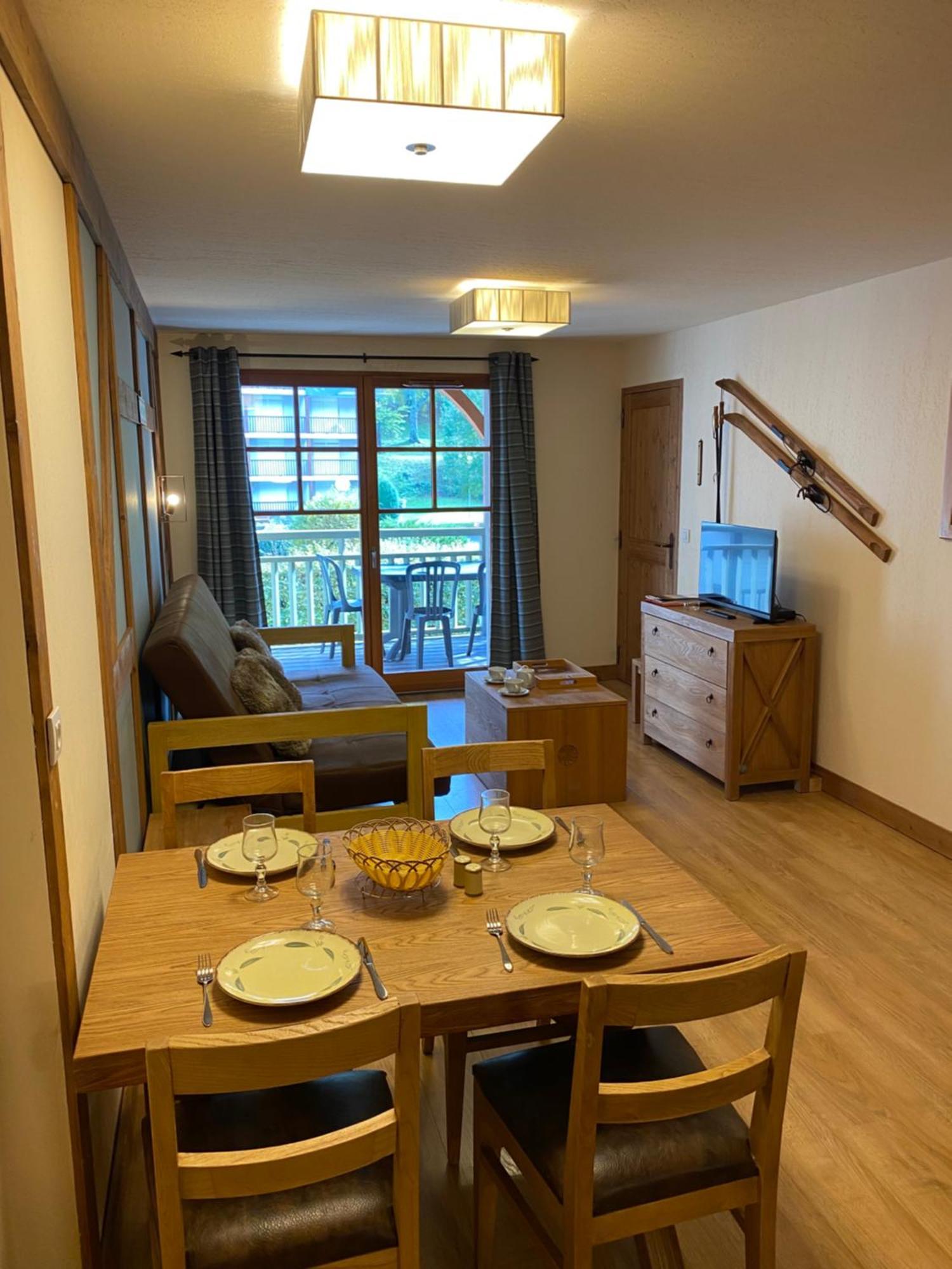 Appartement T2+Coin Nuit 6 Pers Residence De Cami Real Au Centre Du Village De Saint Lary Soulan Avec Piscine Interieure+ Sauna Et Hammam Saint-Lary-Soulan Exterior foto